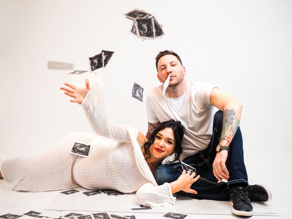 maternity in studio