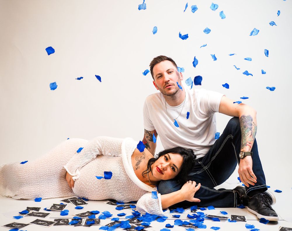 maternity in studio
