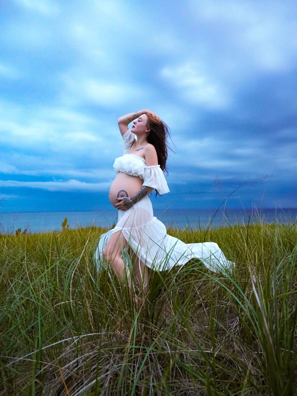 maternity on beach