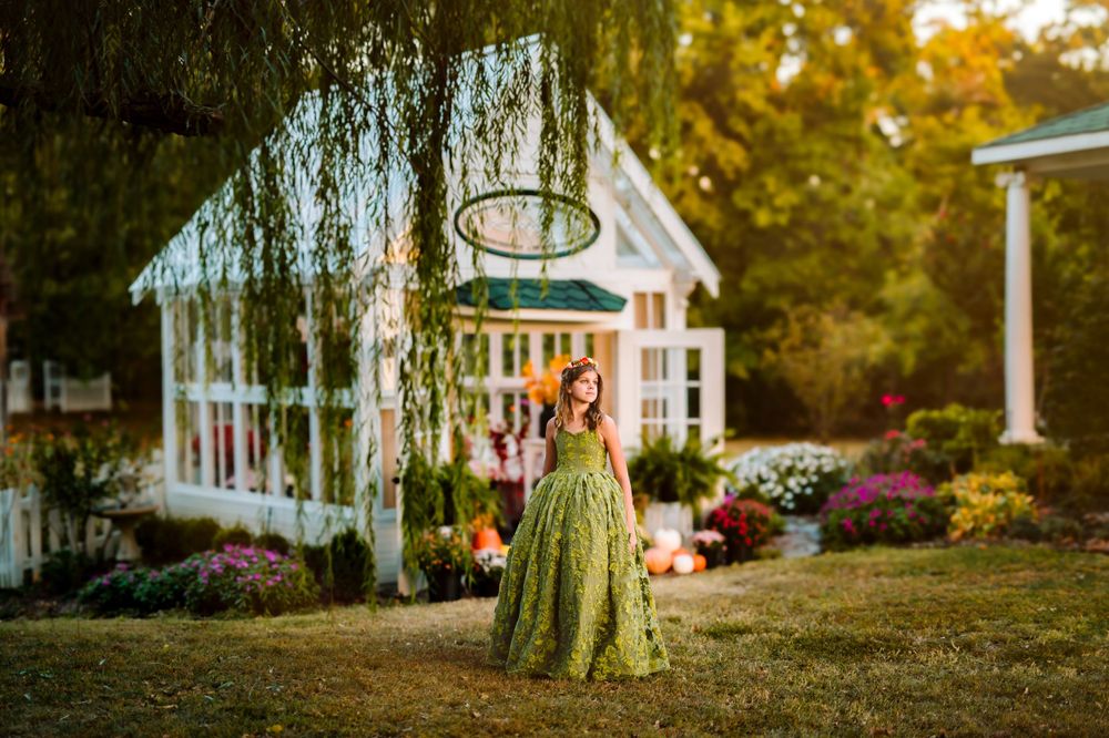 olive dream dress couture session by little dreamers couture at victorian at new orleans square in broken arrow oklahoma