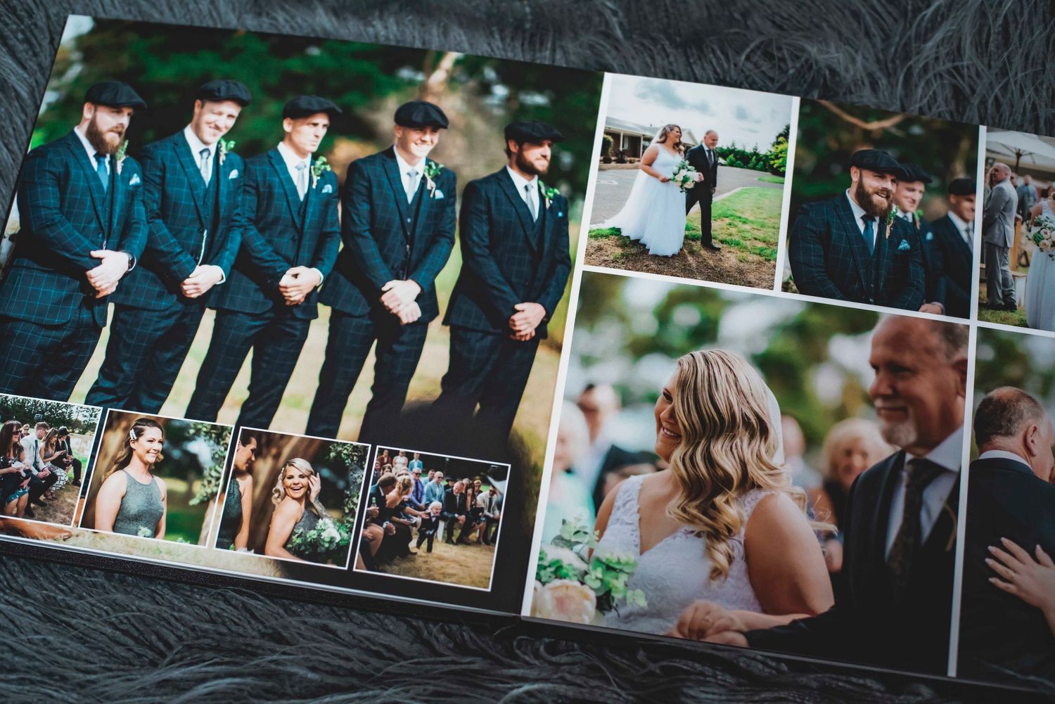 an album of a wedding