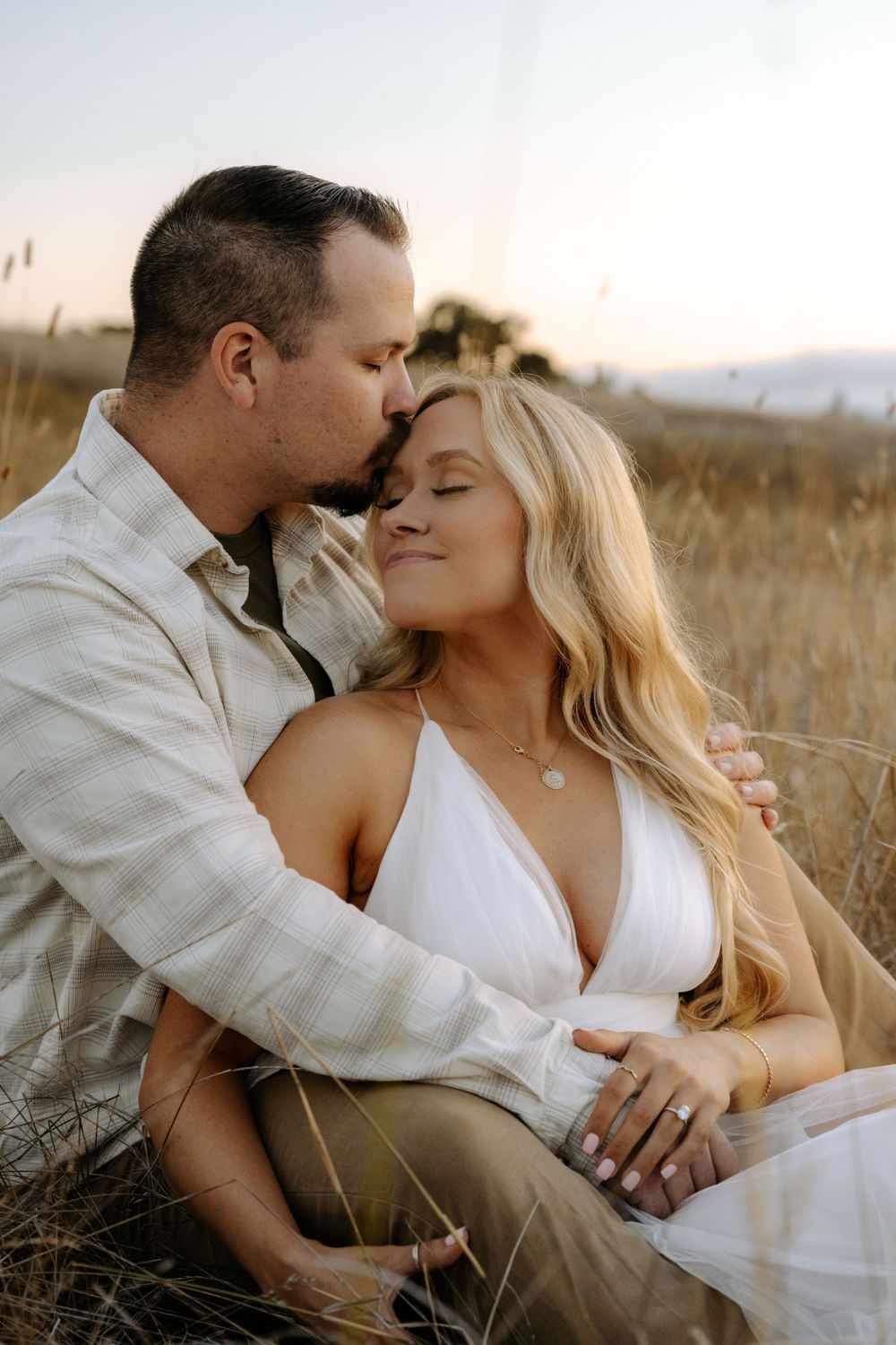 Engagement couples portrait