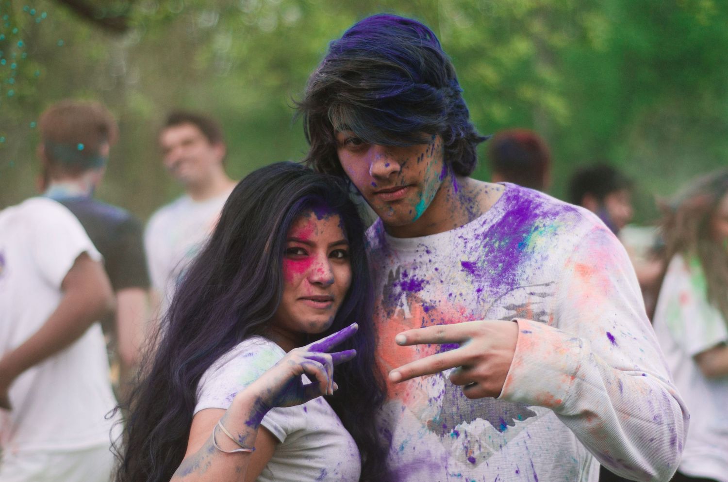 Holi Event photography by Miami-based photographer Teá Mox.