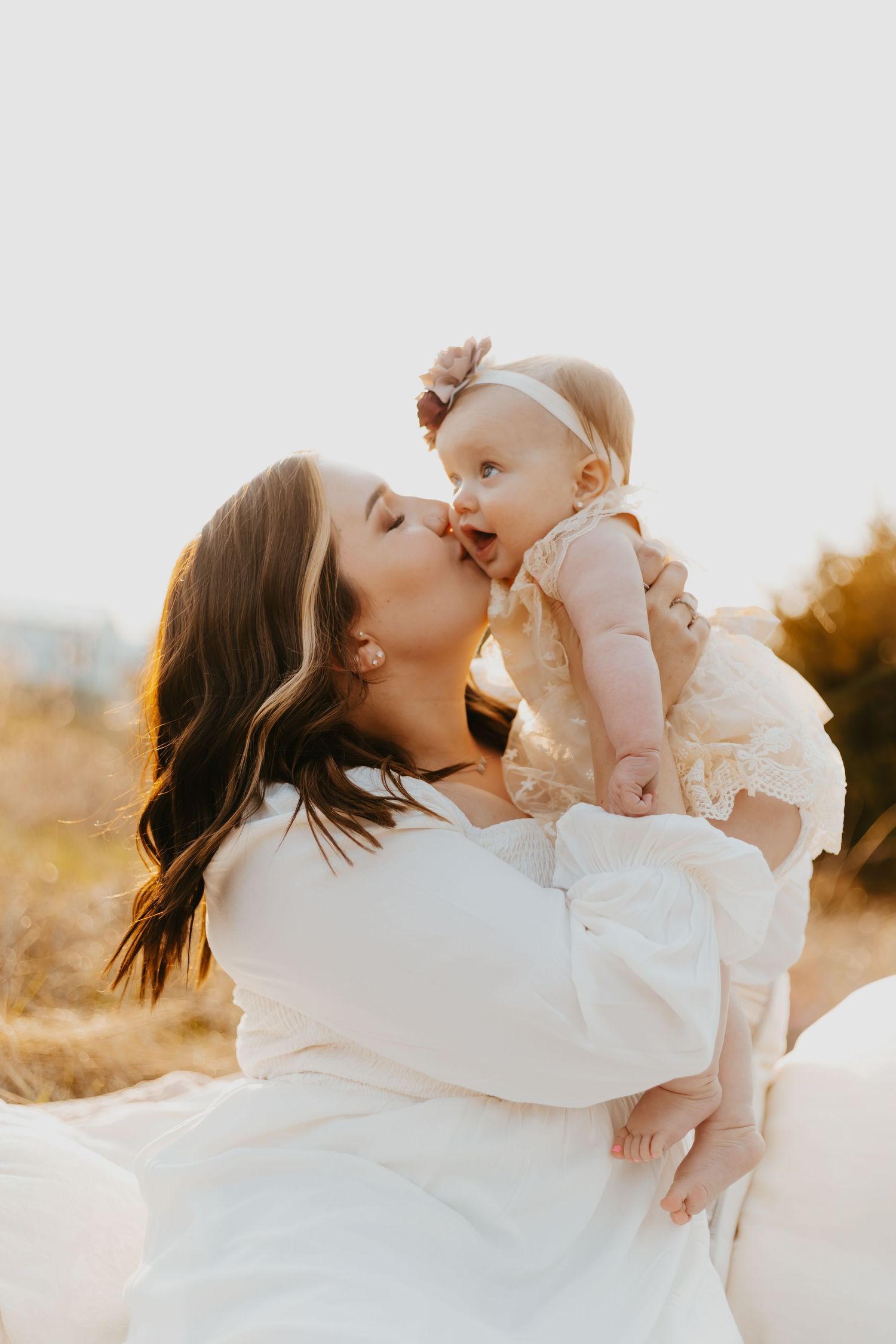 Golden Hour Motherhood Session