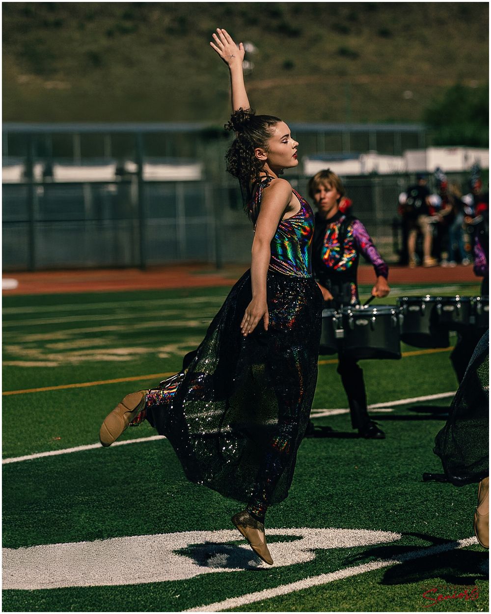 Phoenix Marching Band Senior Banners top 10 best Pictures group photos halftime performance images Anjeanette Photography senior ABODA AZMBA