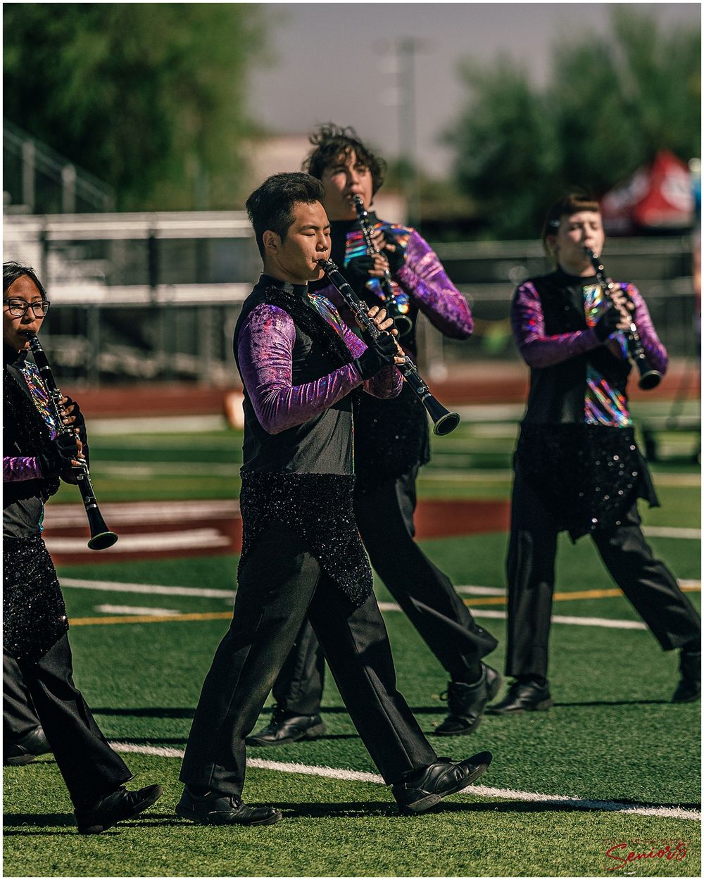 Phoenix Marching Band Senior Banners top 10 best Pictures group photos halftime performance images Anjeanette Photography senior ABODA AZMBA