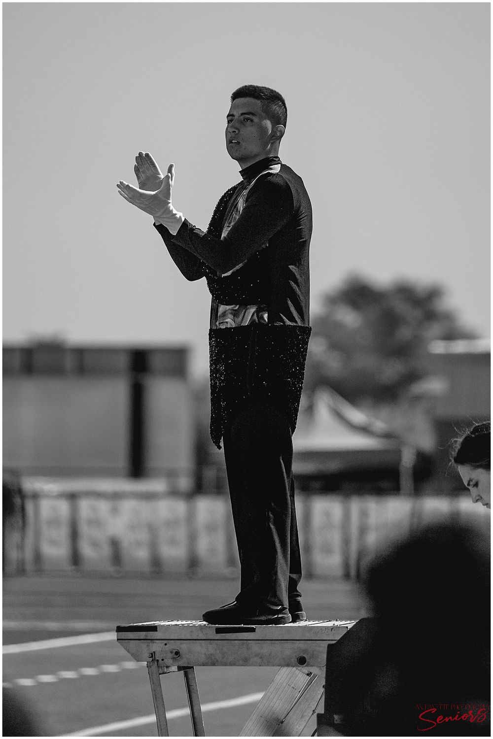 Phoenix Marching Band Senior Banners top 10 best Pictures group photos halftime performance images Anjeanette Photography senior ABODA AZMBA