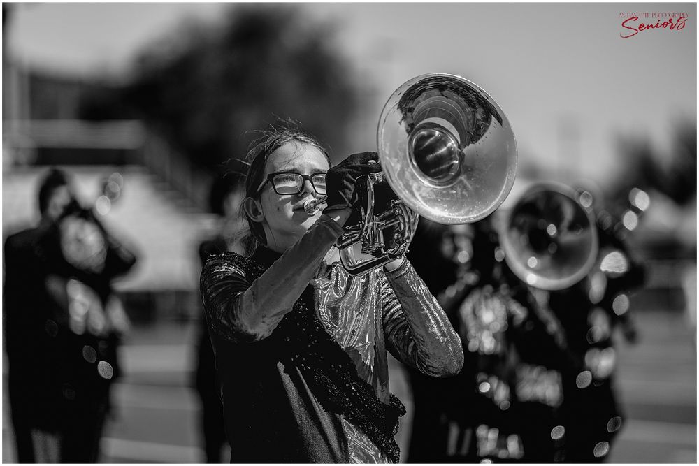 Phoenix Marching Band Senior Banners top 10 best Pictures group photos halftime performance images Anjeanette Photography senior ABODA AZMBA