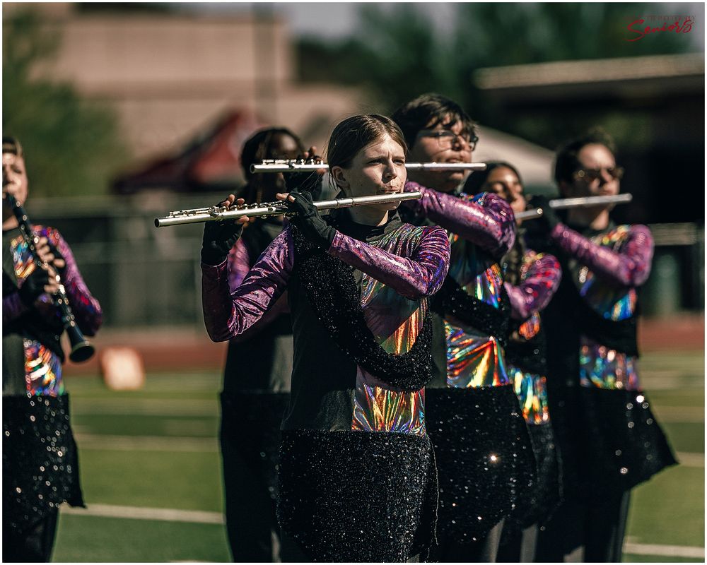 Phoenix Marching Band Senior Banners top 10 best Pictures group photos halftime performance images Anjeanette Photography senior ABODA AZMBA