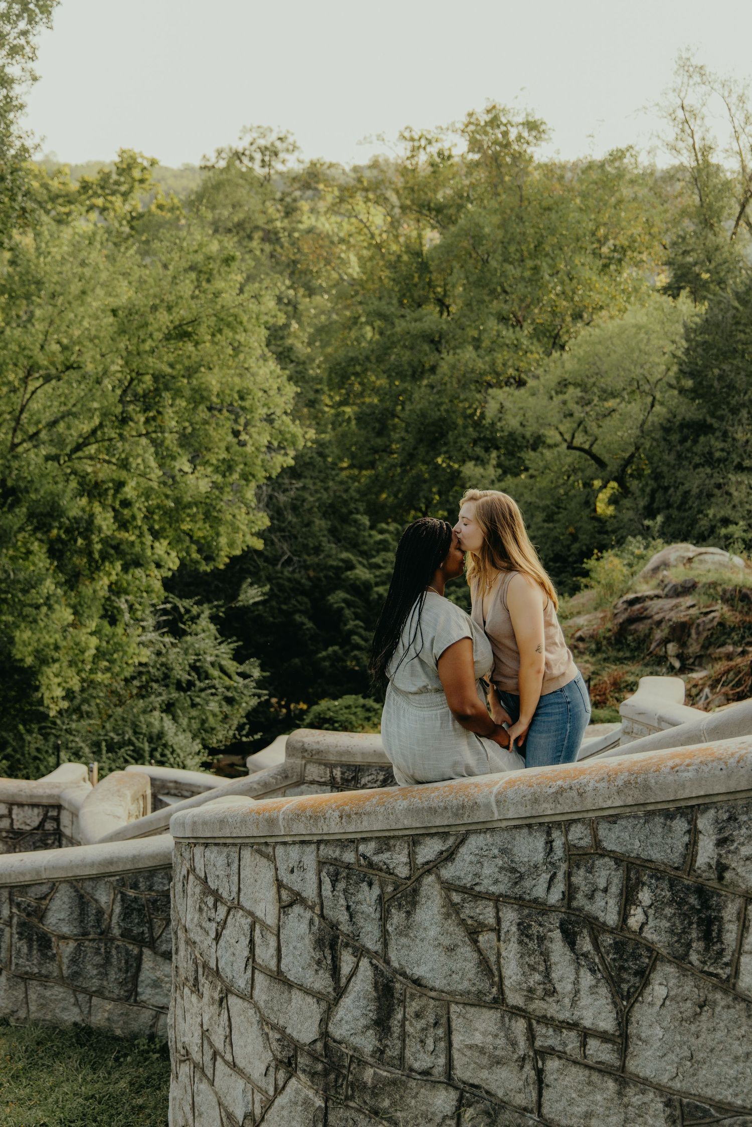engagement session in Maymont Park in Richmond Virginia