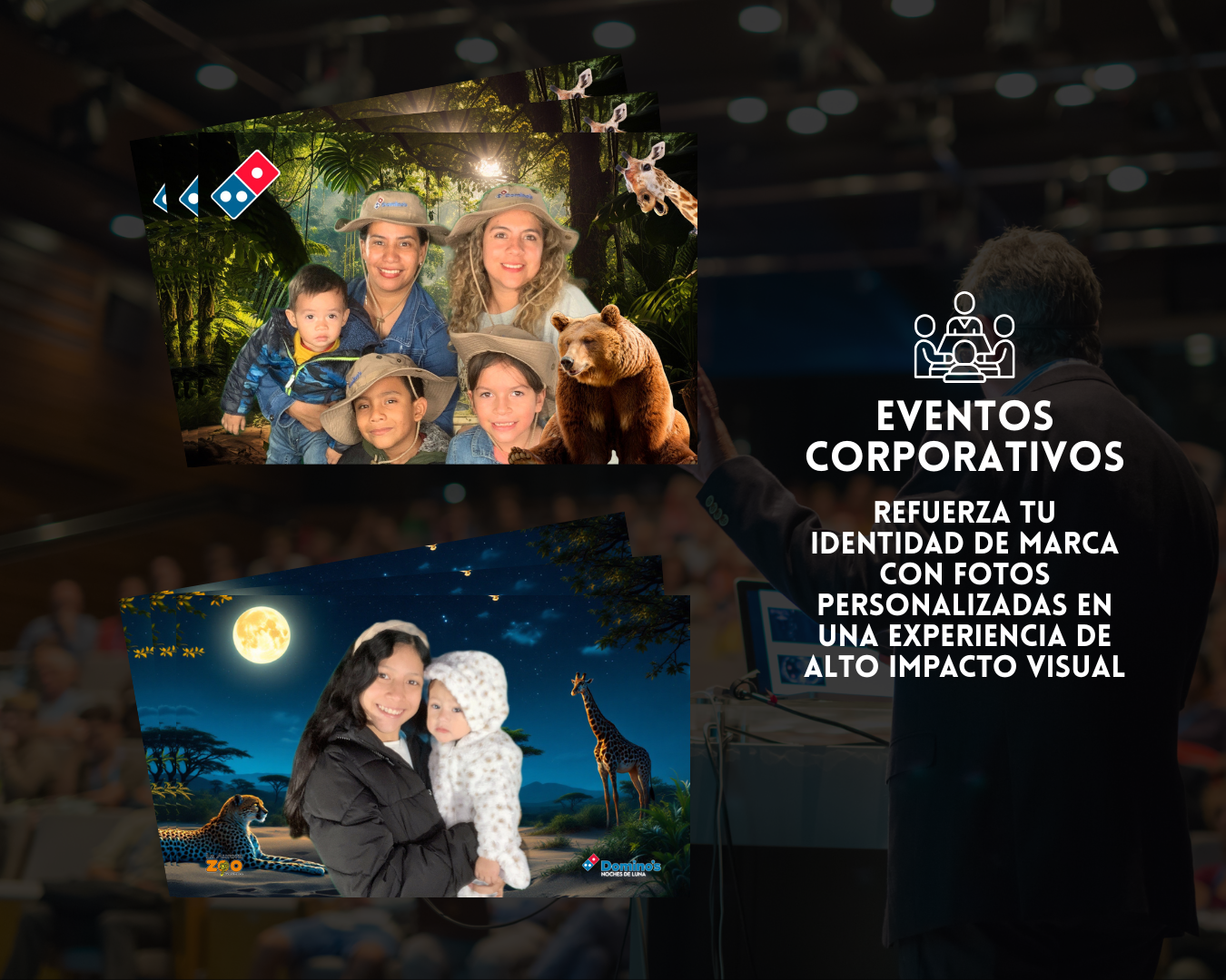 Green Screen para eventos en Guatemala con fondos personalizados