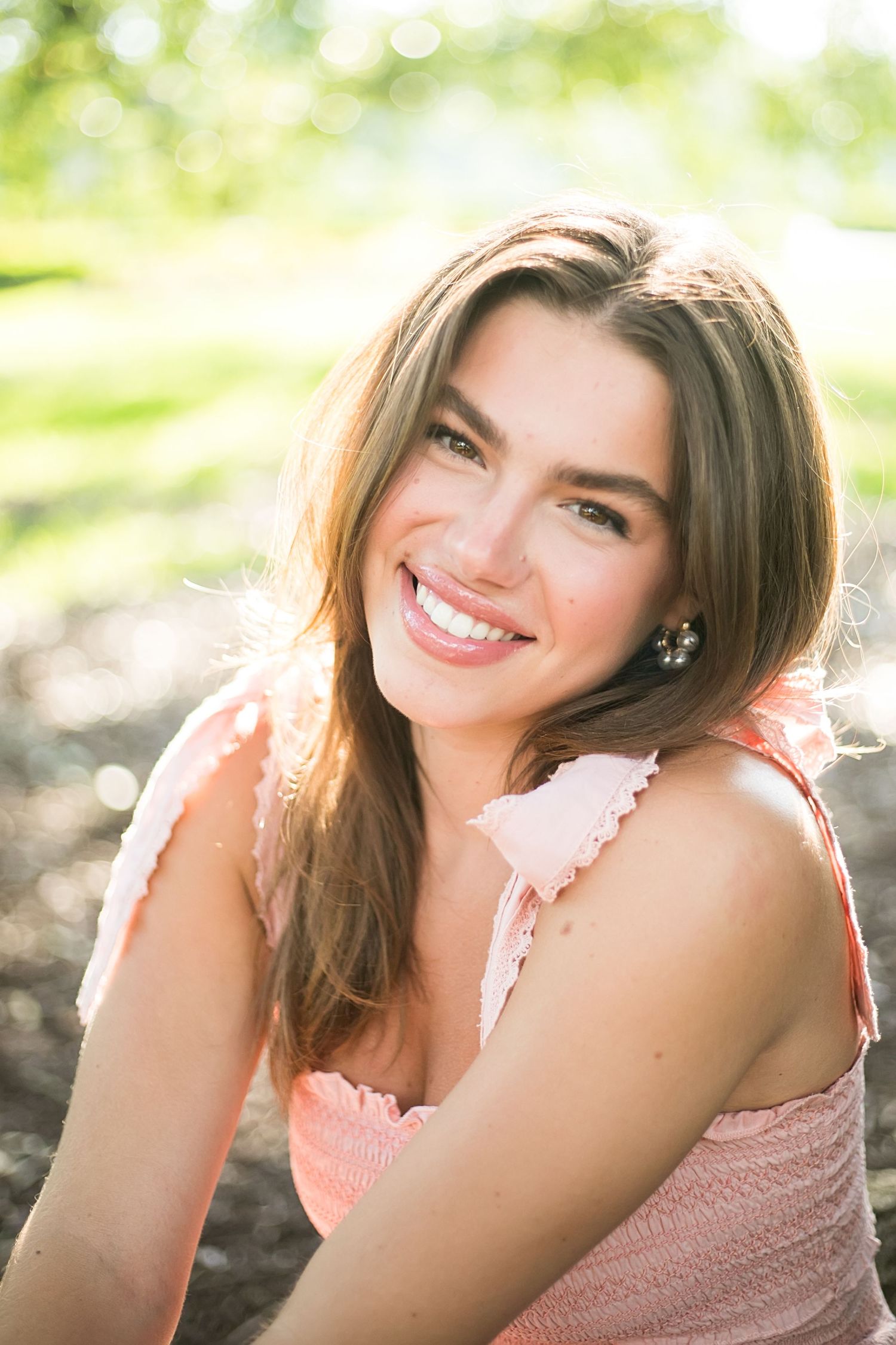 High School senior session at the State Capitol Gardens in Downtown Baton Rouge.