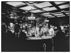 Steakhouse in Times Square, New York, USA. 2024