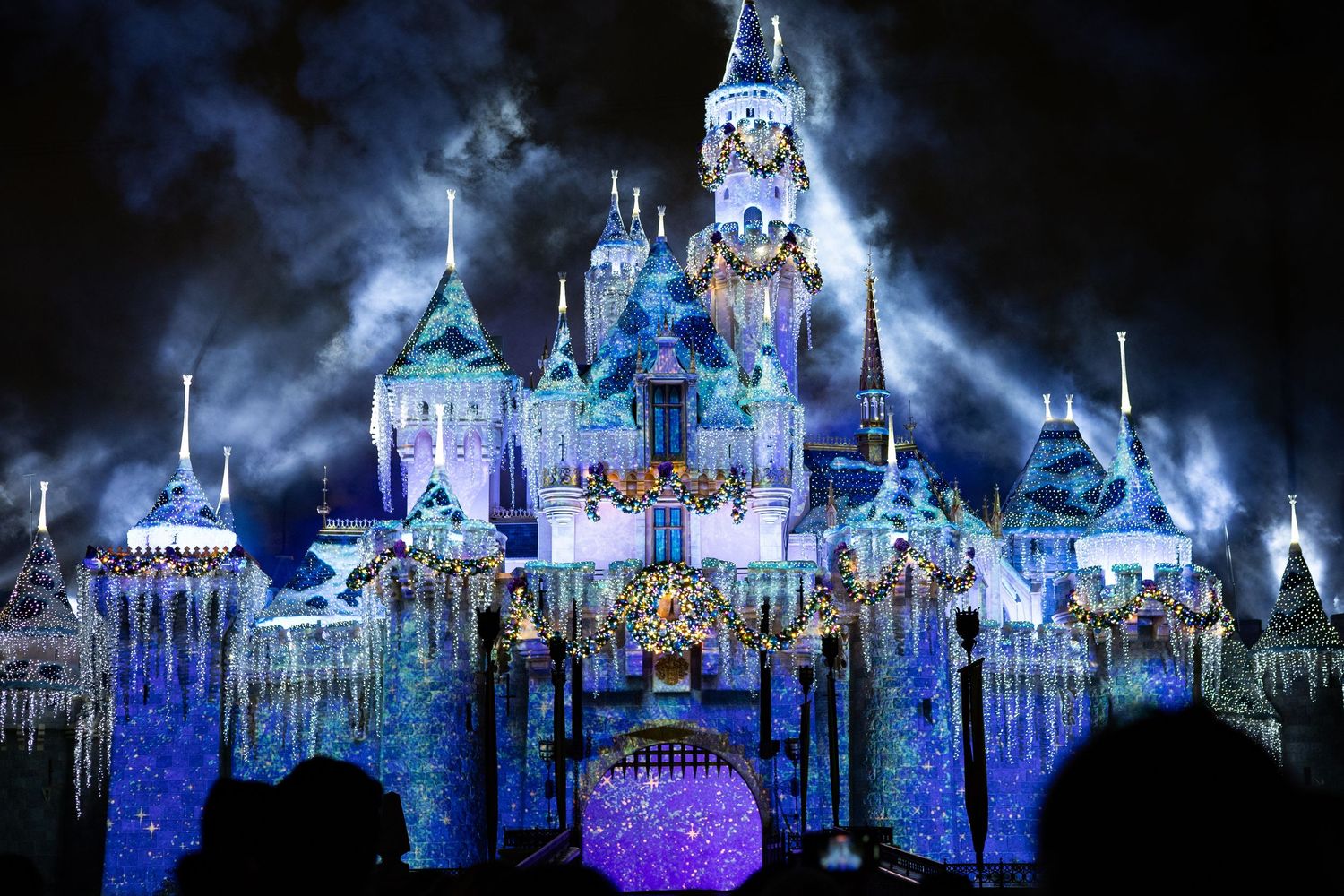 disneyland holiday castle