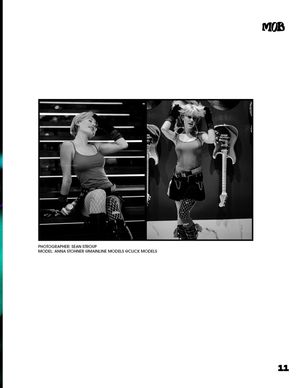 Black and white performance photos showing dynamic dance movements on stage.
