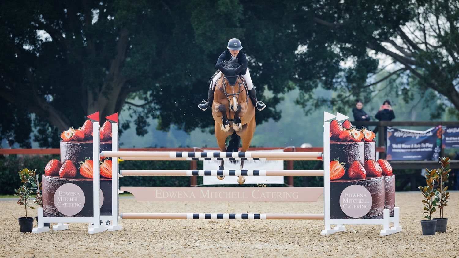 Competitors warming up at Bowral Dressage Club © Simon Scully 2026.