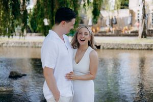 Candid engagement photography in the heart of the Cotswolds.