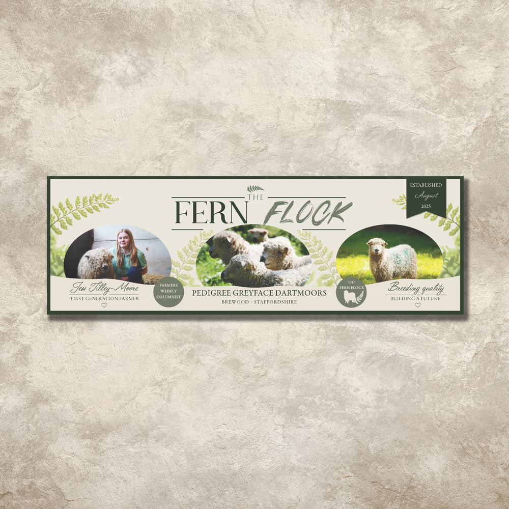 6x2ft banner