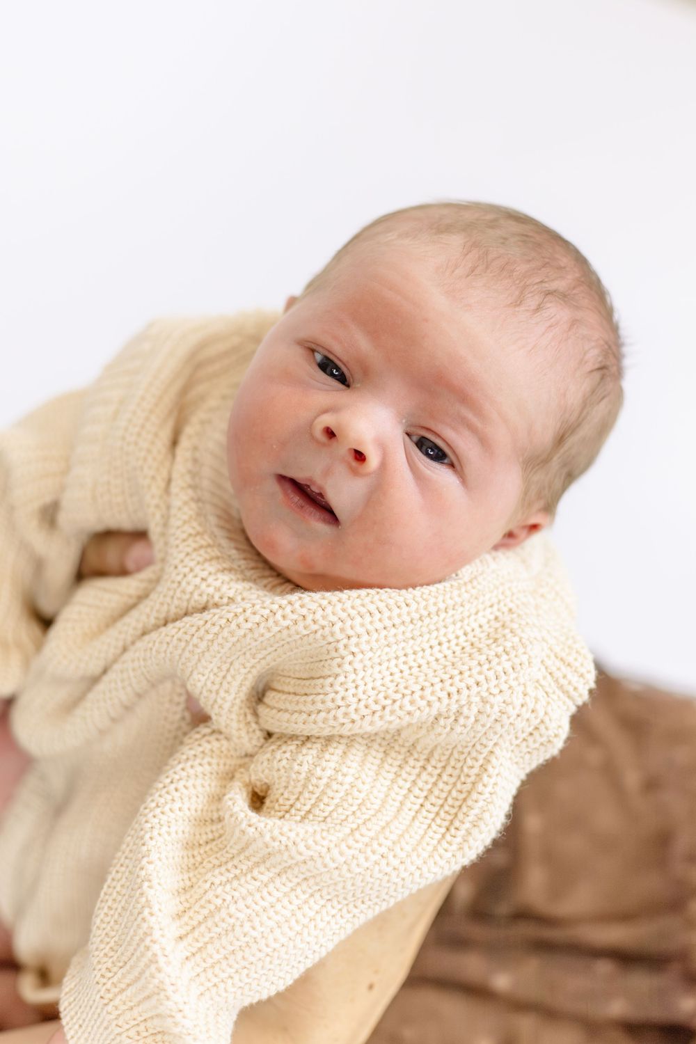 Studio newborn photo