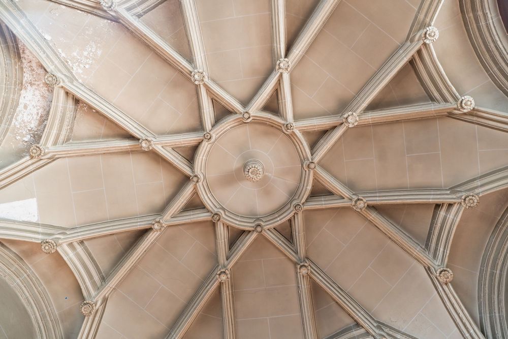 Détail du plafond de la Chapelle