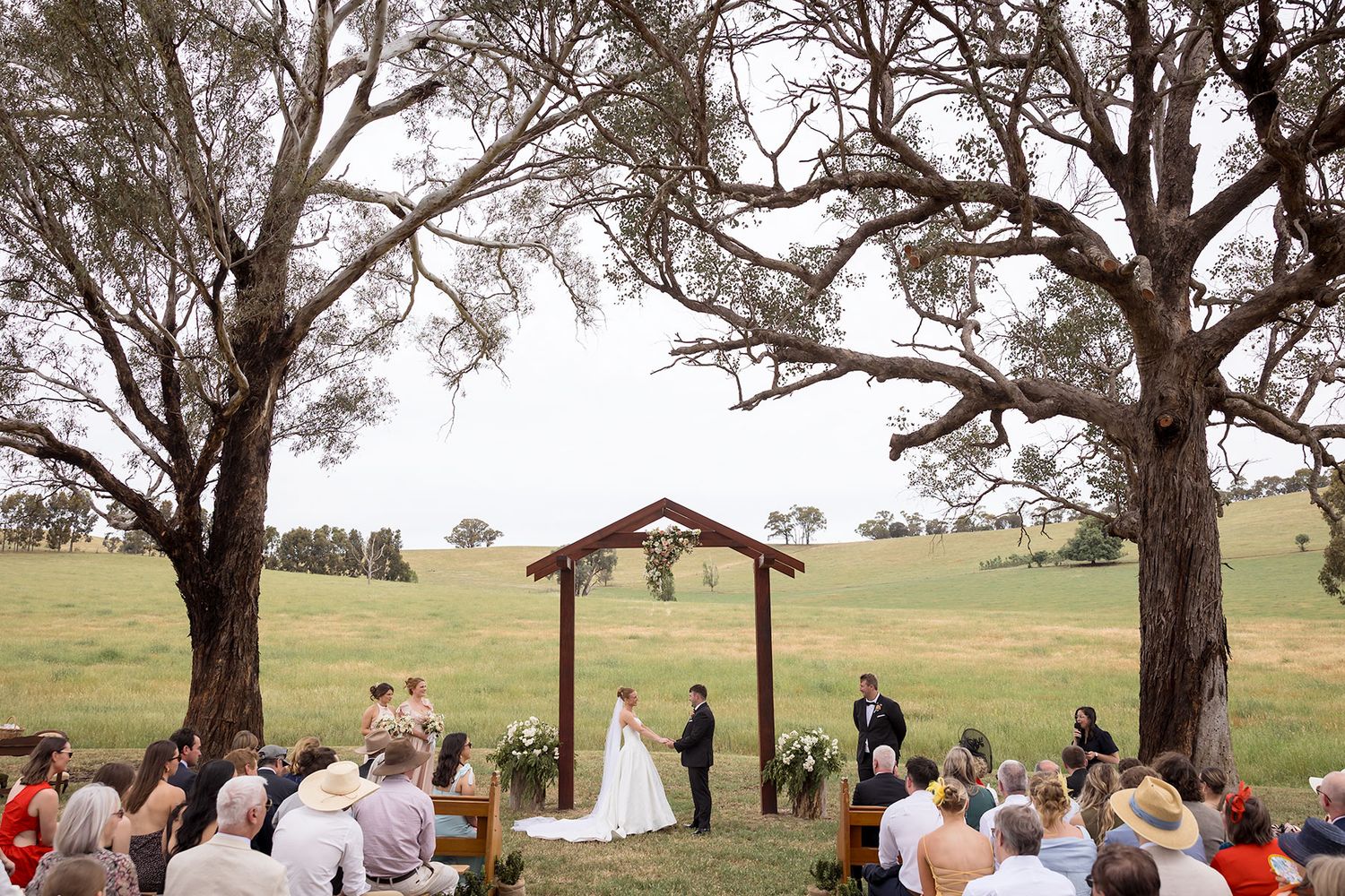 Wedding Photos from Emily and James's Lurg Farm Wedding day in North East Victoria.