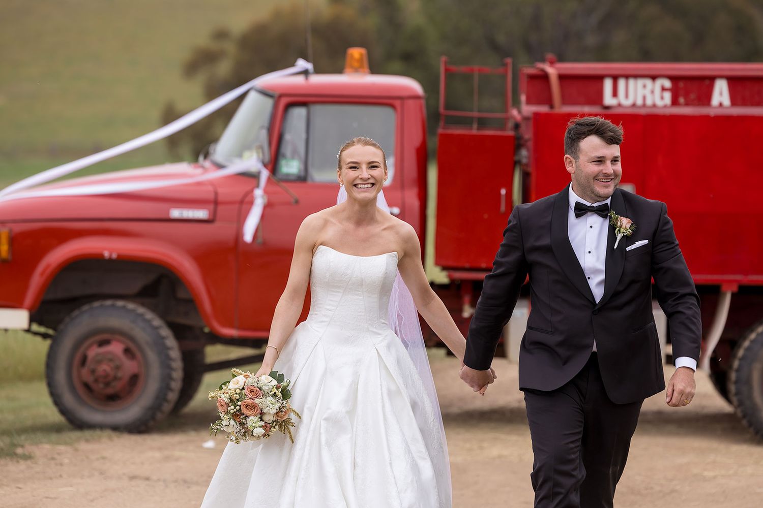 Wedding Photos from Emily and James's Lurg Farm Wedding day in North East Victoria.