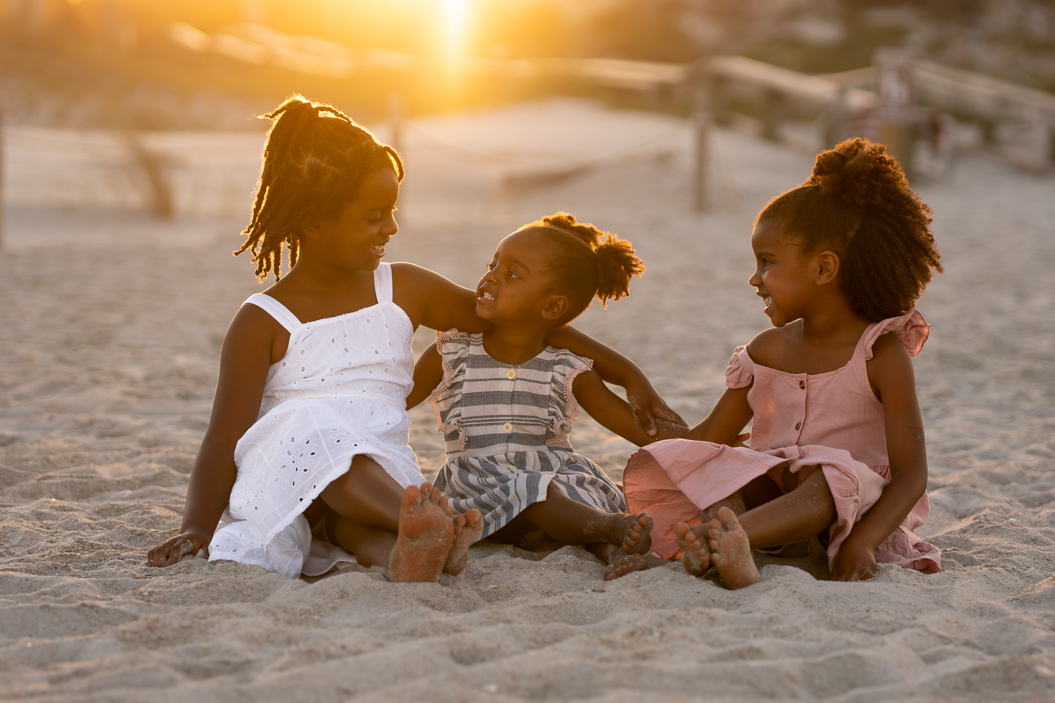 sunset family photos