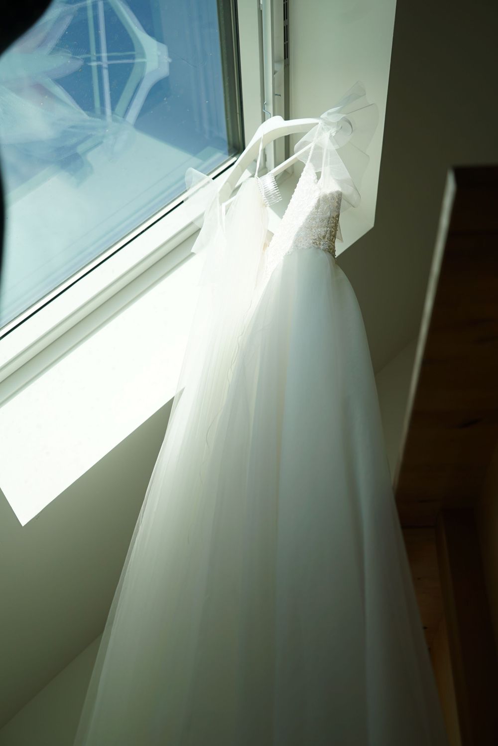 Photo de mariage, la robe, par Chloé Cabanes