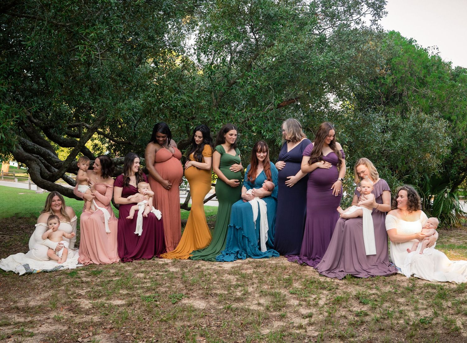 Rainbow Maternity Photography Project - Year 5 | Pensacola Maternity ...