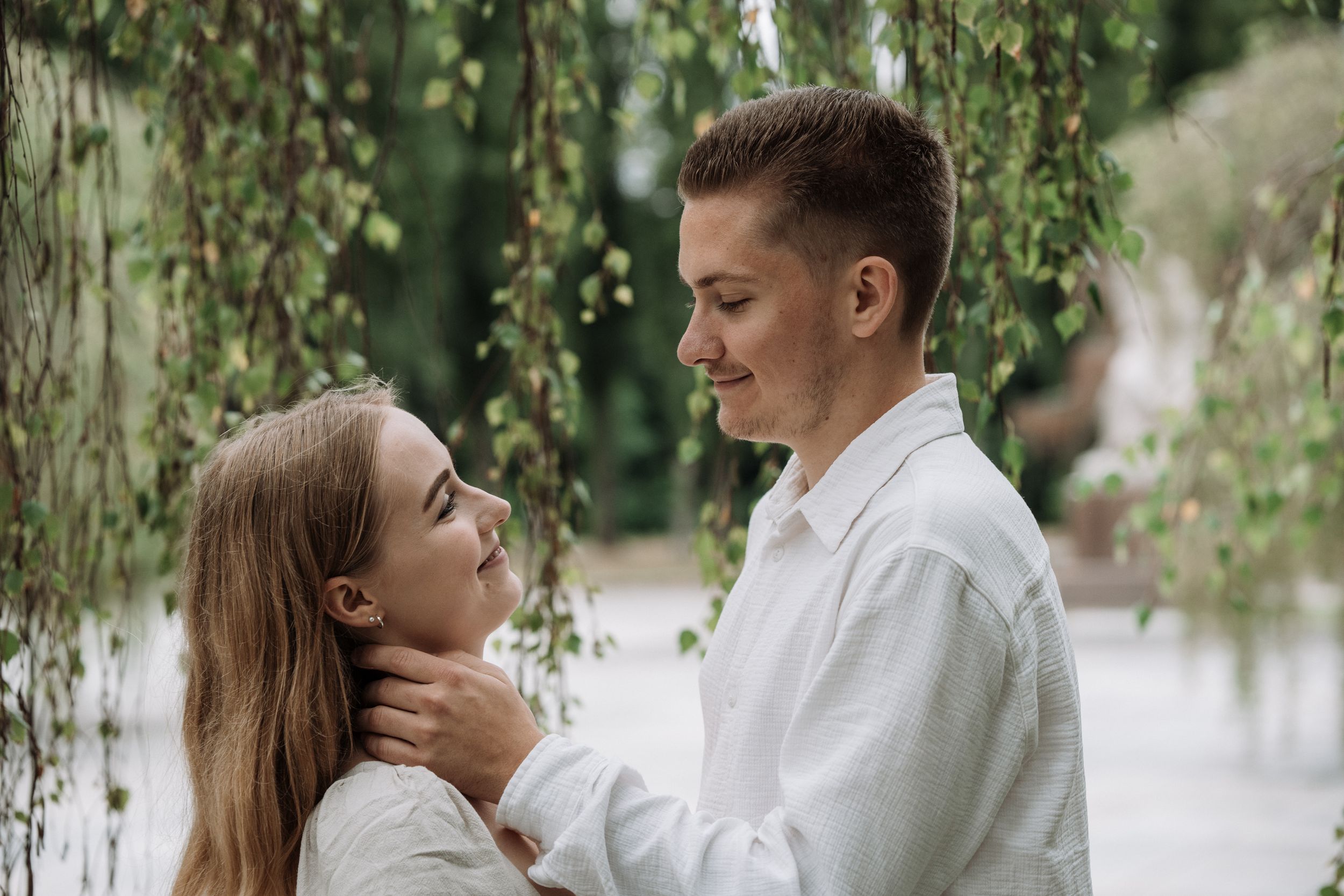 Kennenlern-Shooting Paarbilder vor den Hochzeit Engagment Shooting