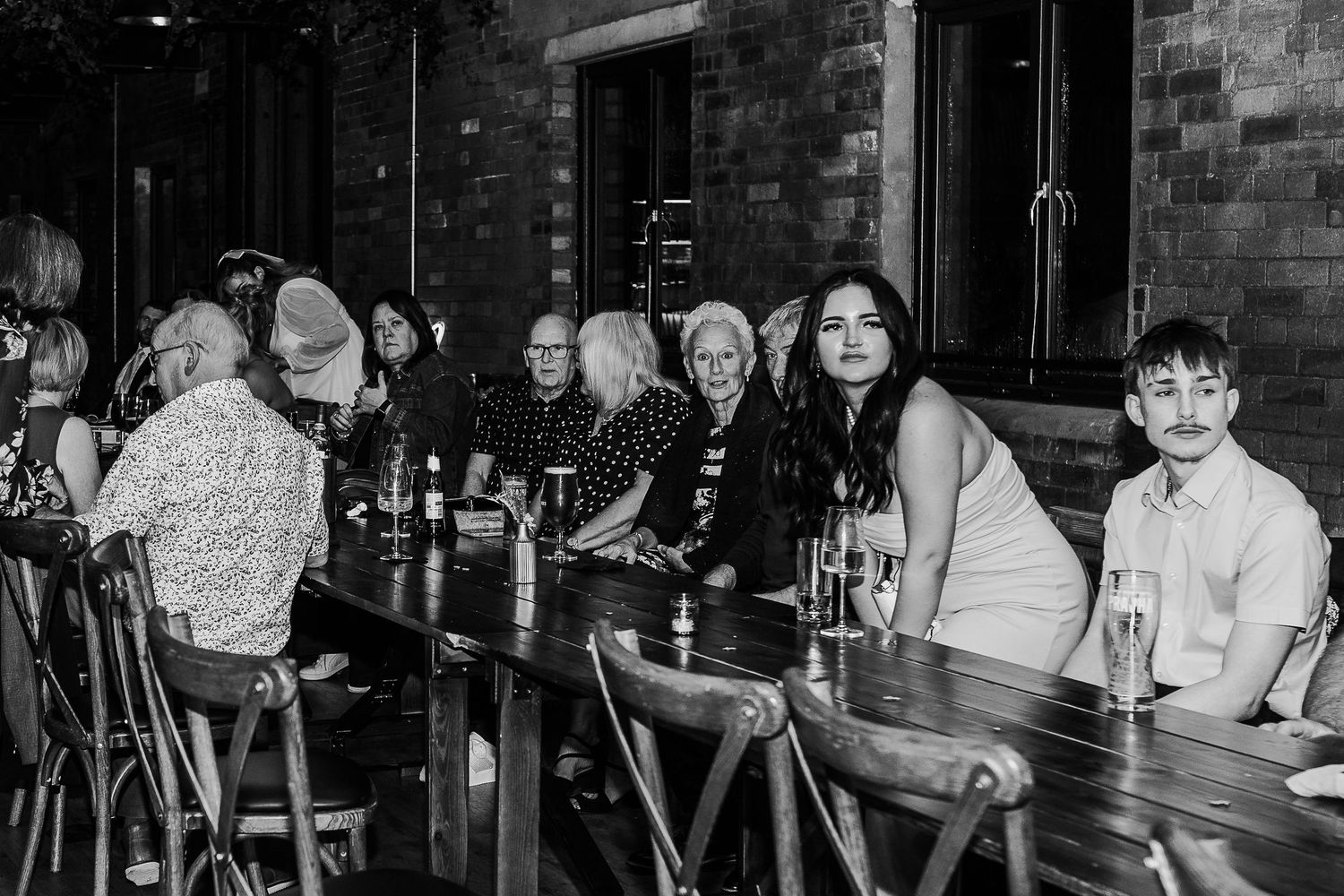Wedding Party at The Mill, Wakefield by Chelle Lundy Photography, Yorkshire Documentary Reportage Style Candid