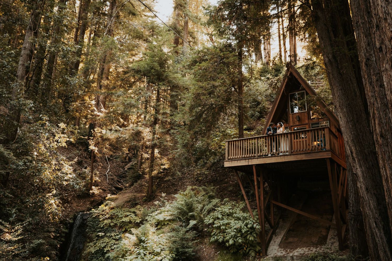 forest wedding photos