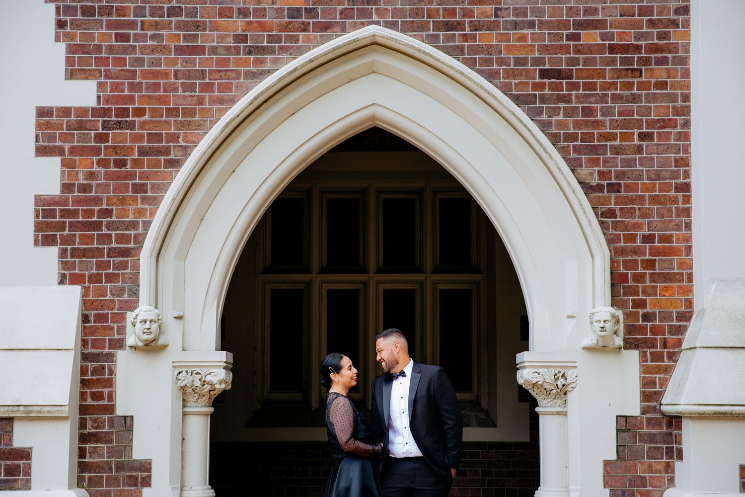 Editorial style couples engagement photos