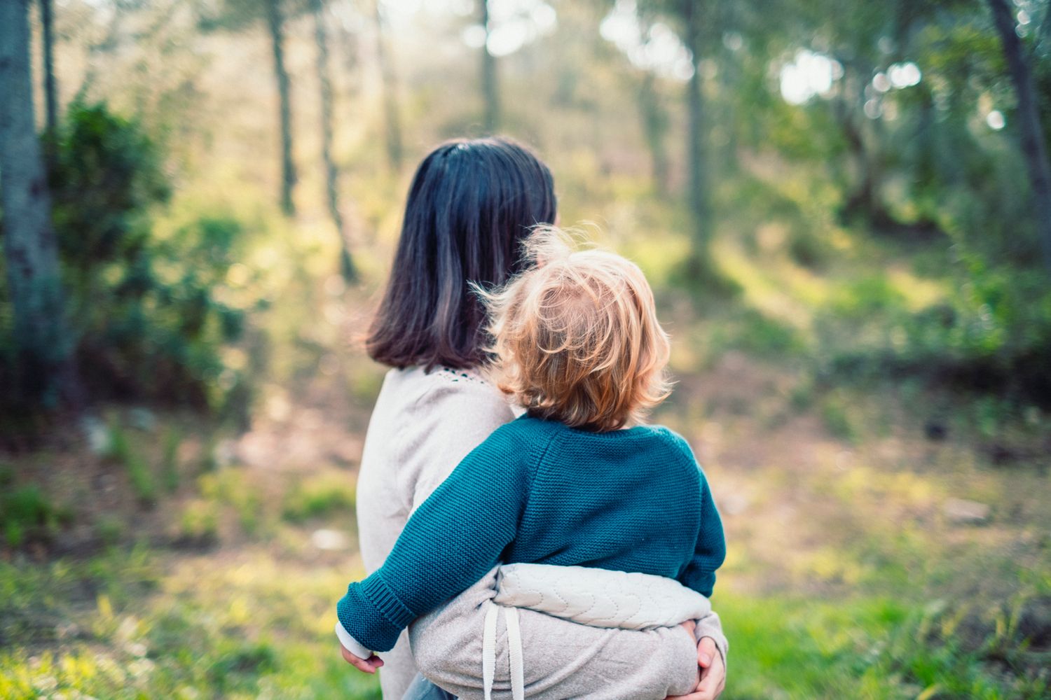 madre e hijo