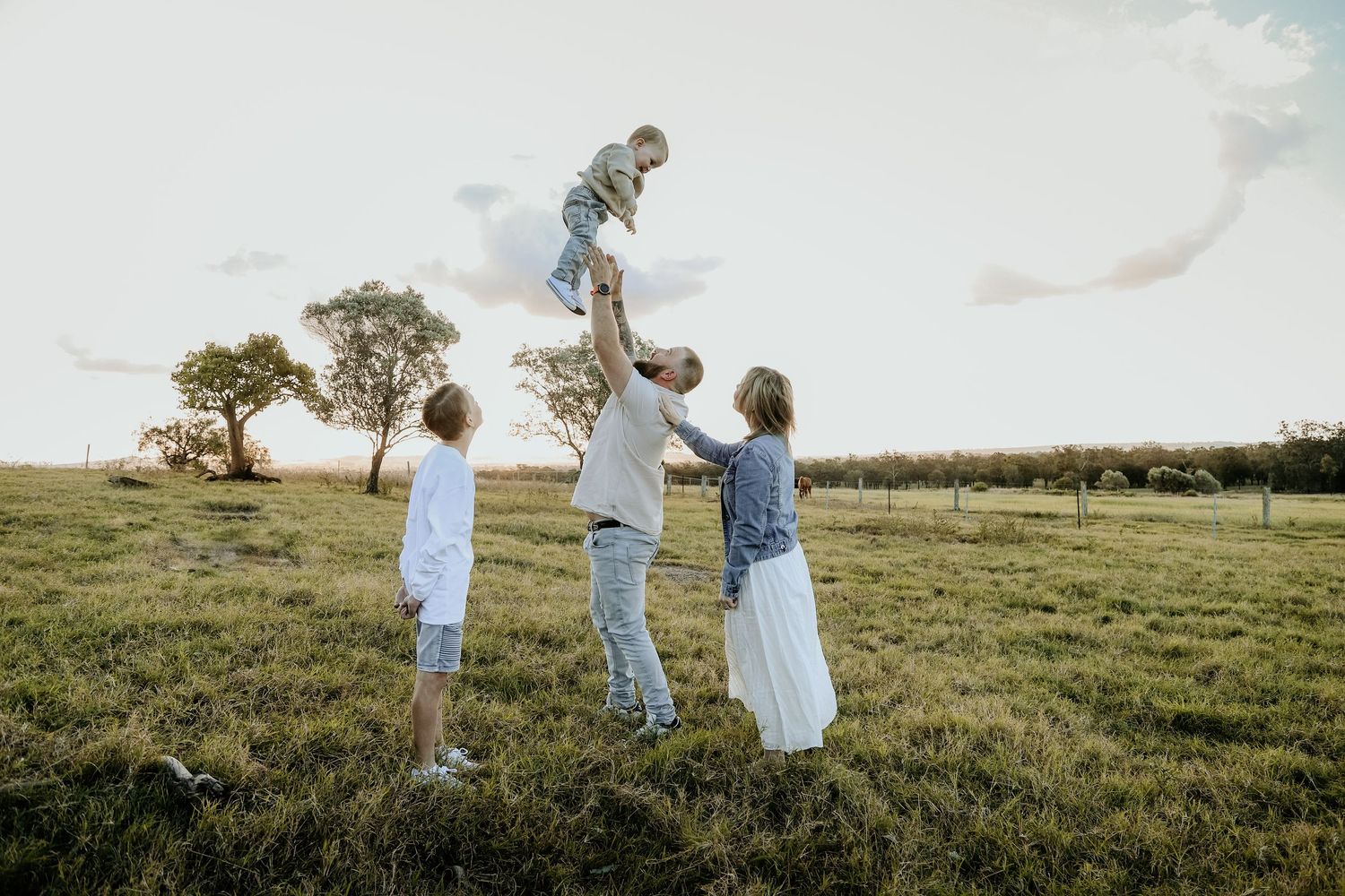 Outside family session