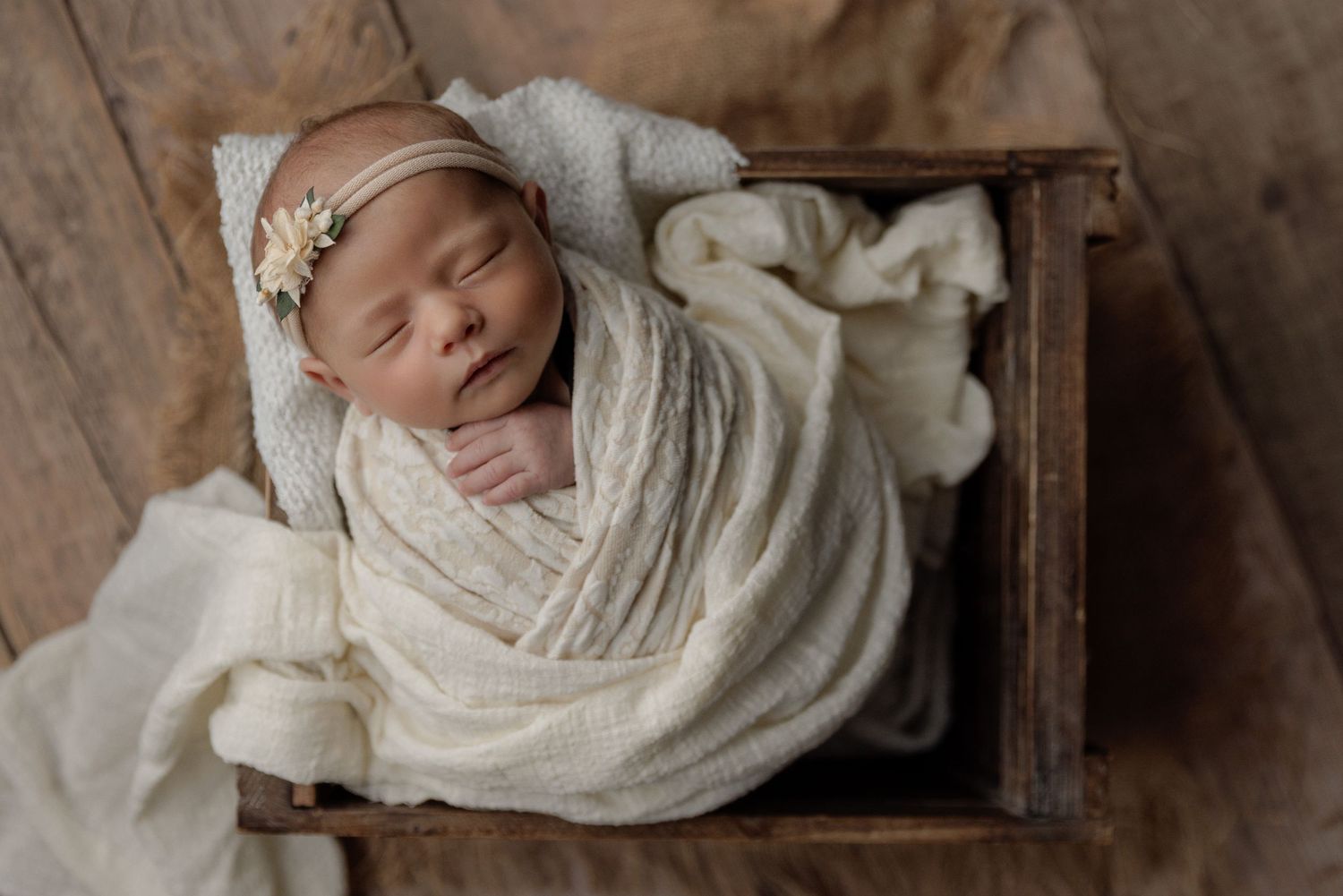 Newborn photo. Baby Girl, Family Photographer in Batavia IL, 60510.