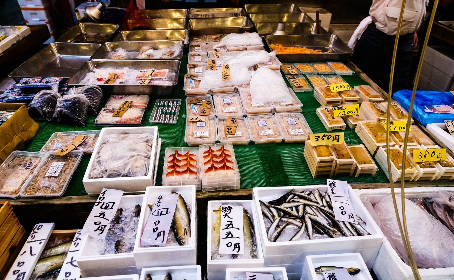 Tsukiji Outer Market, Tokyo, Japan, fish market