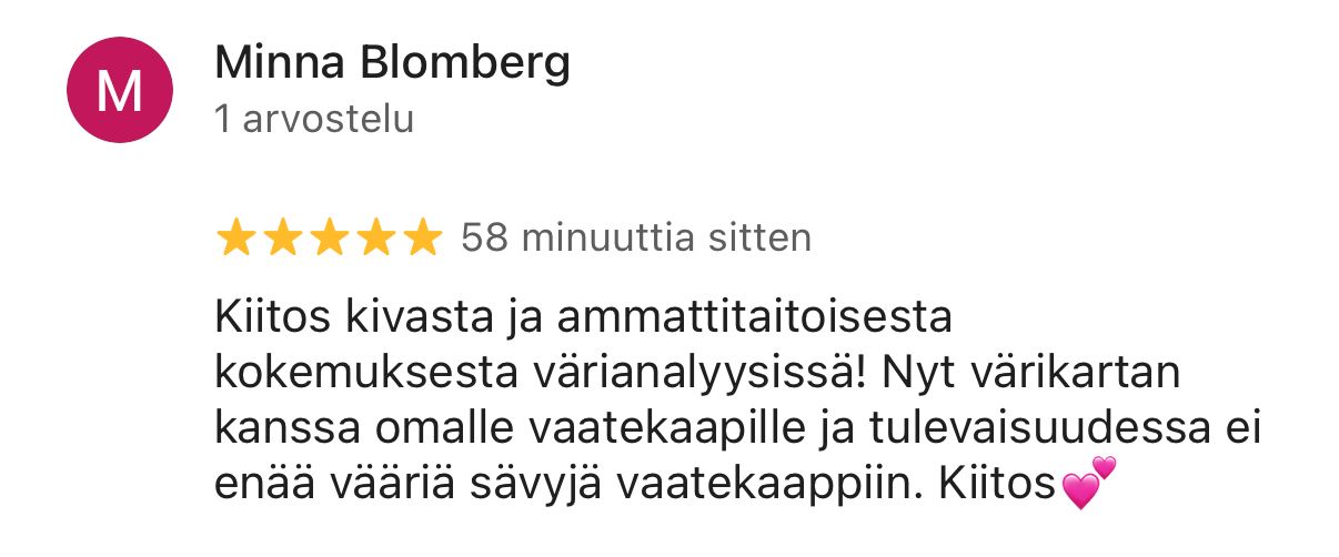 Paras Värianalyysi Helsinki