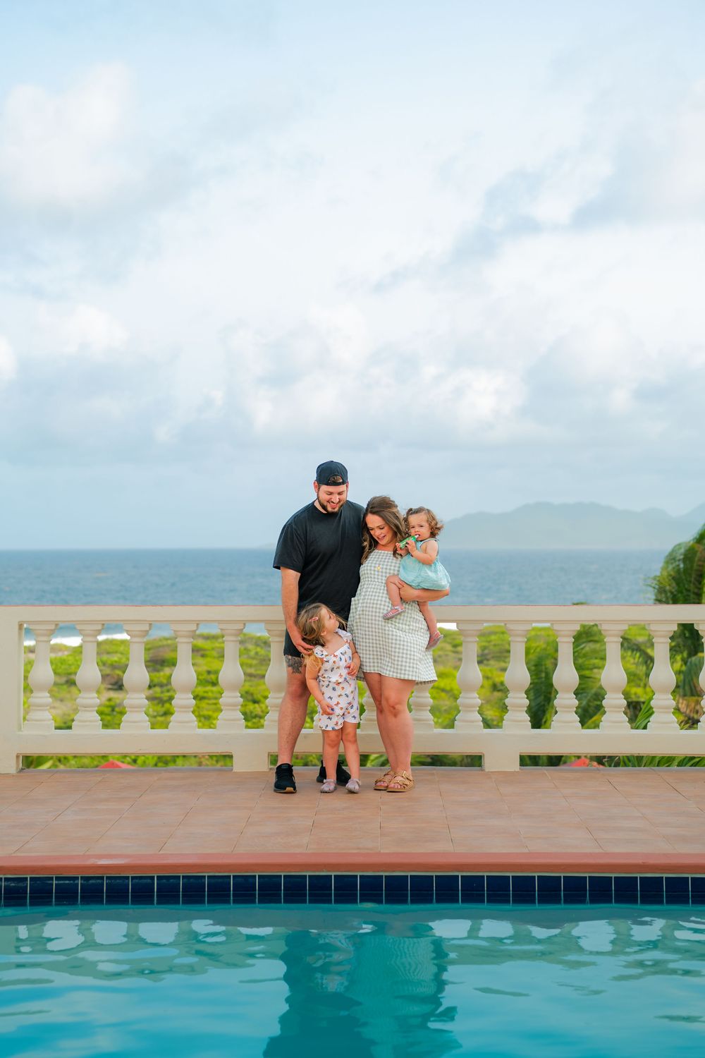 Family on vacation in Anguilla 
South Carolina Traveling Photographer