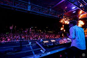 Skream at Texas Eclipse Festival