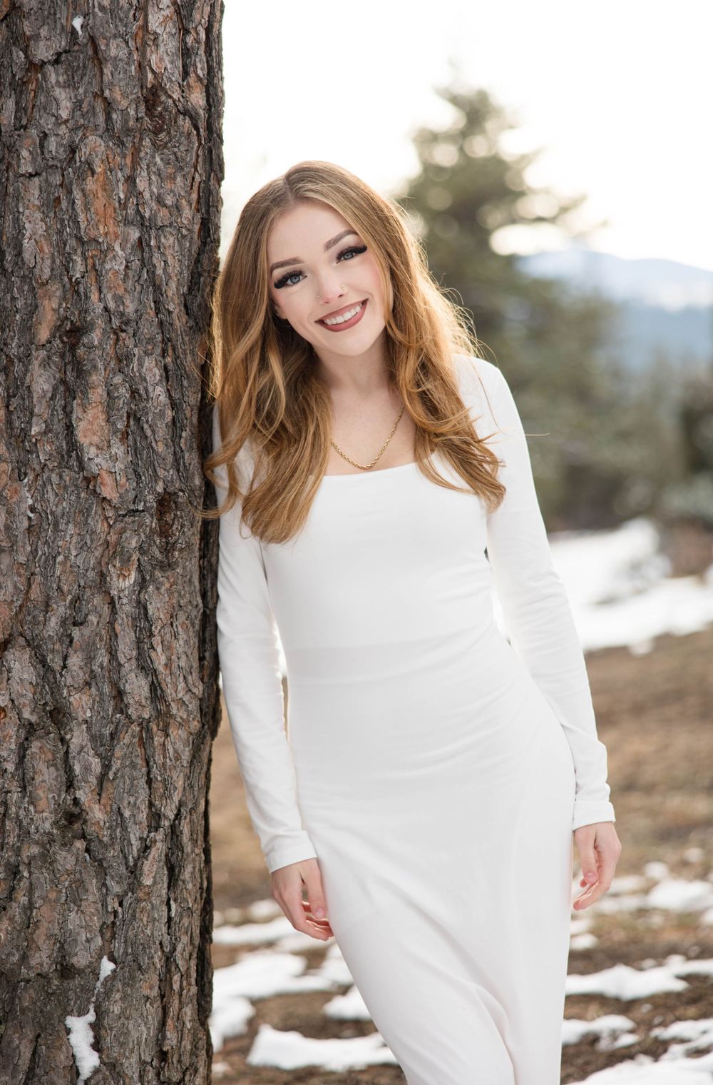 mountain senior picture