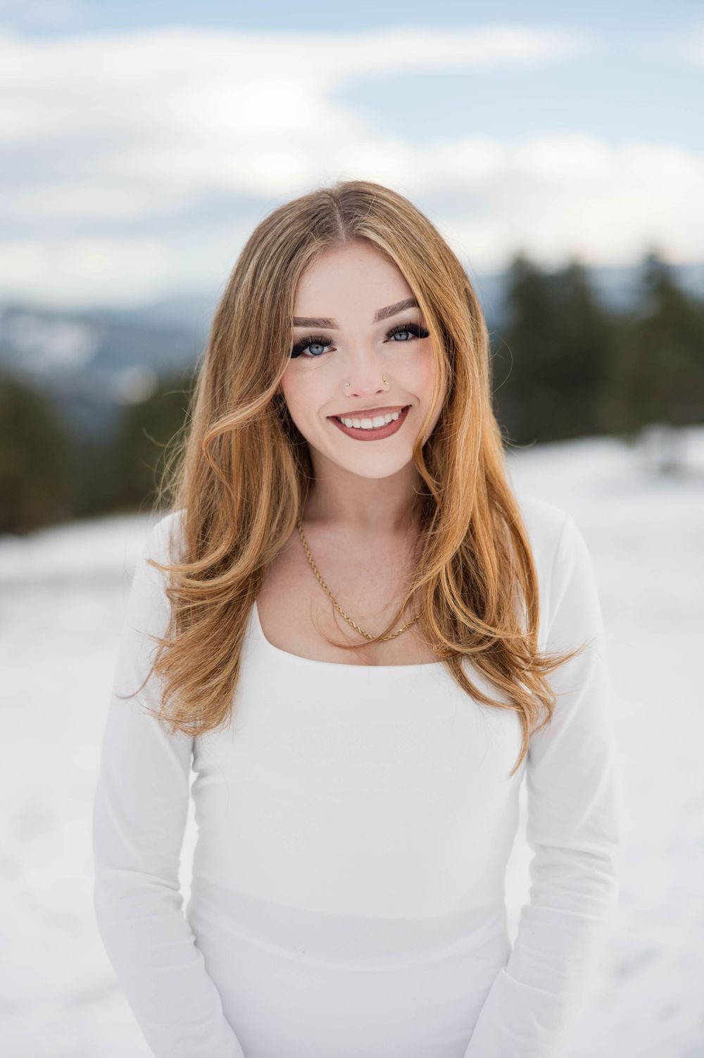 Mountain senior picture