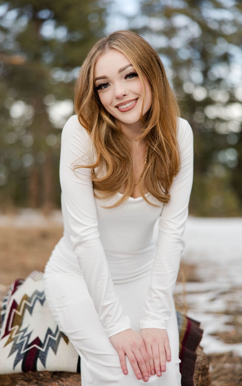 girls senior picture