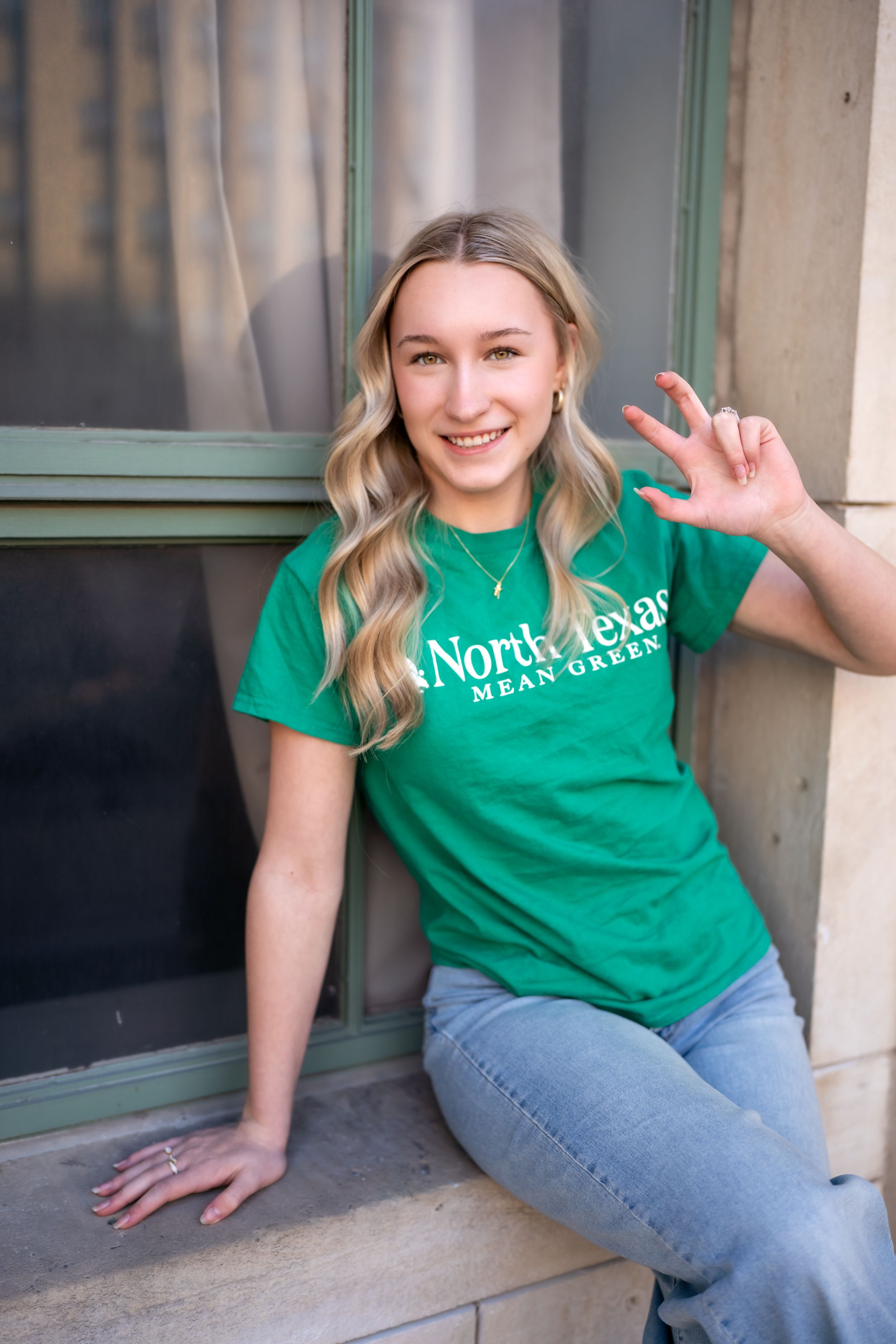 College Tee Senior Fort Worth Photographer
