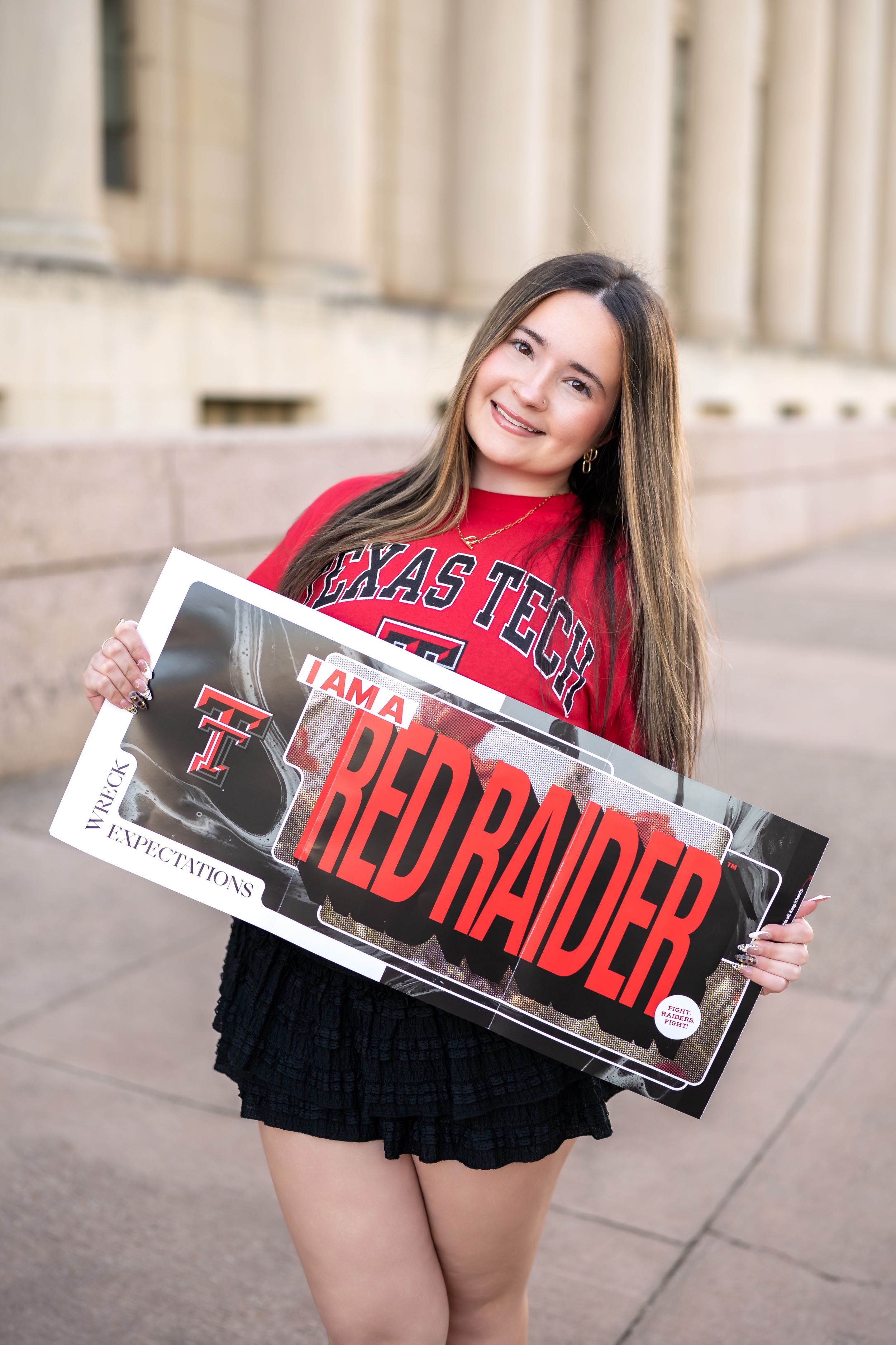 College Tee Senior Fort Worth Photographer