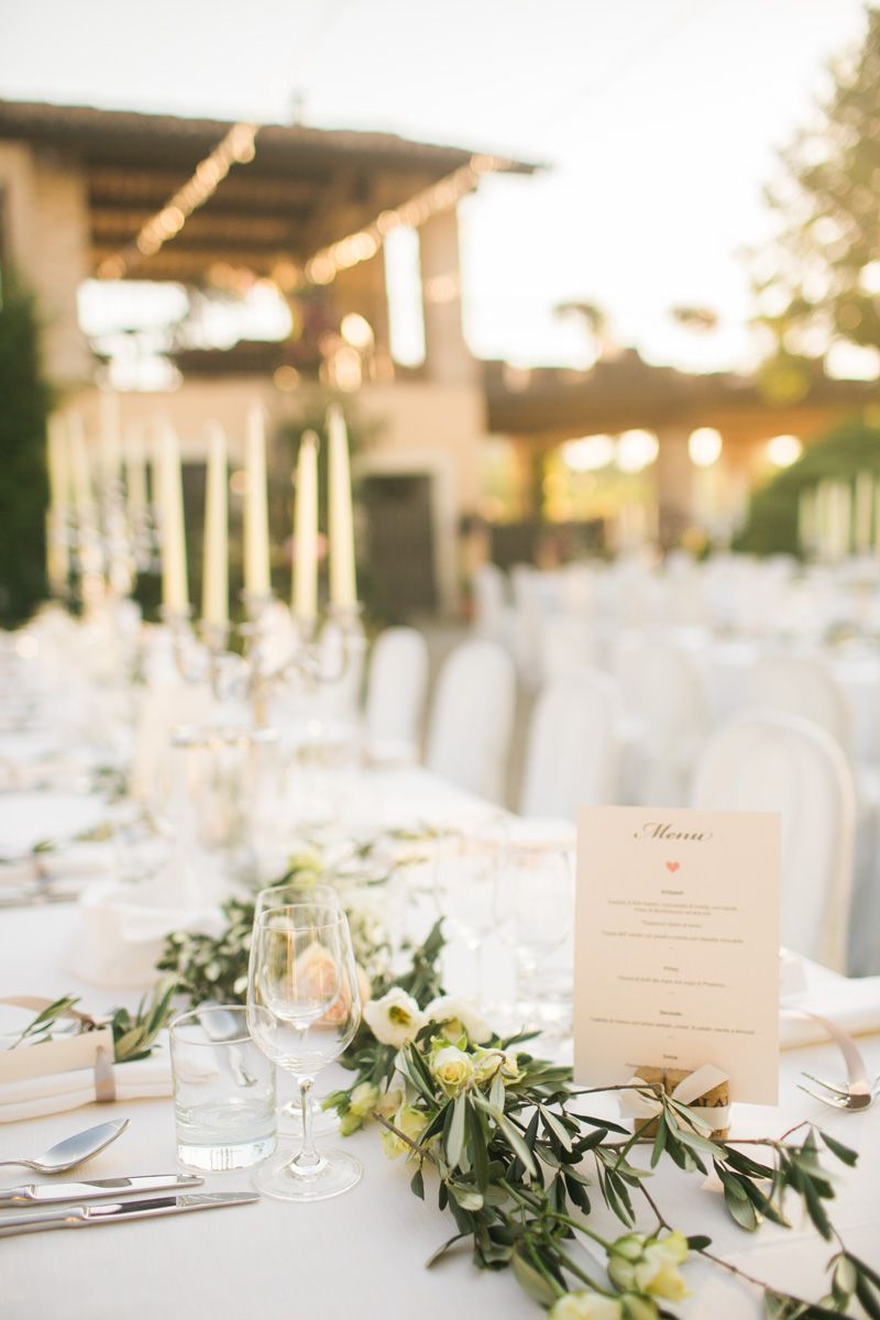 wedding decoration at table in la villa hotel