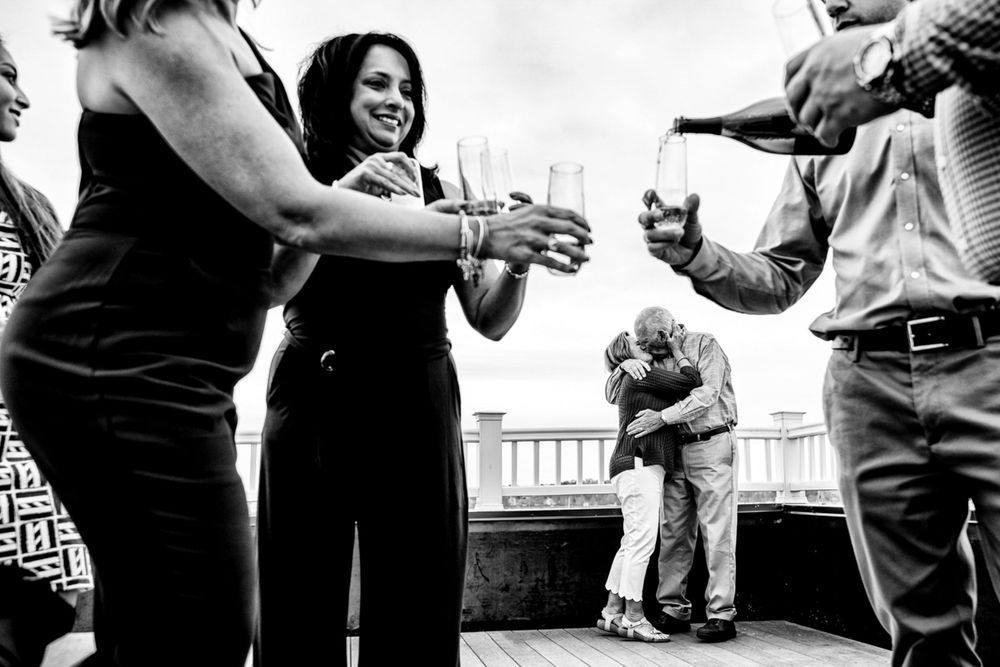 South County Rhode Island family photographer capturing authentic moments for 60th anniversary