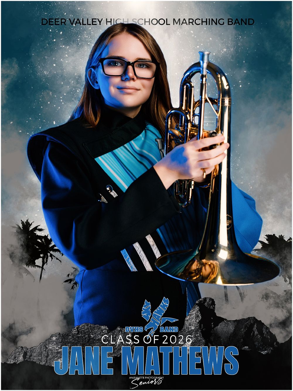 AZMBA WGAZ AZ Banners Marching Band group photos Pictures Phoenix Anjeanette Photography senior pictures bit.ly/PhoenixSeniorBanners