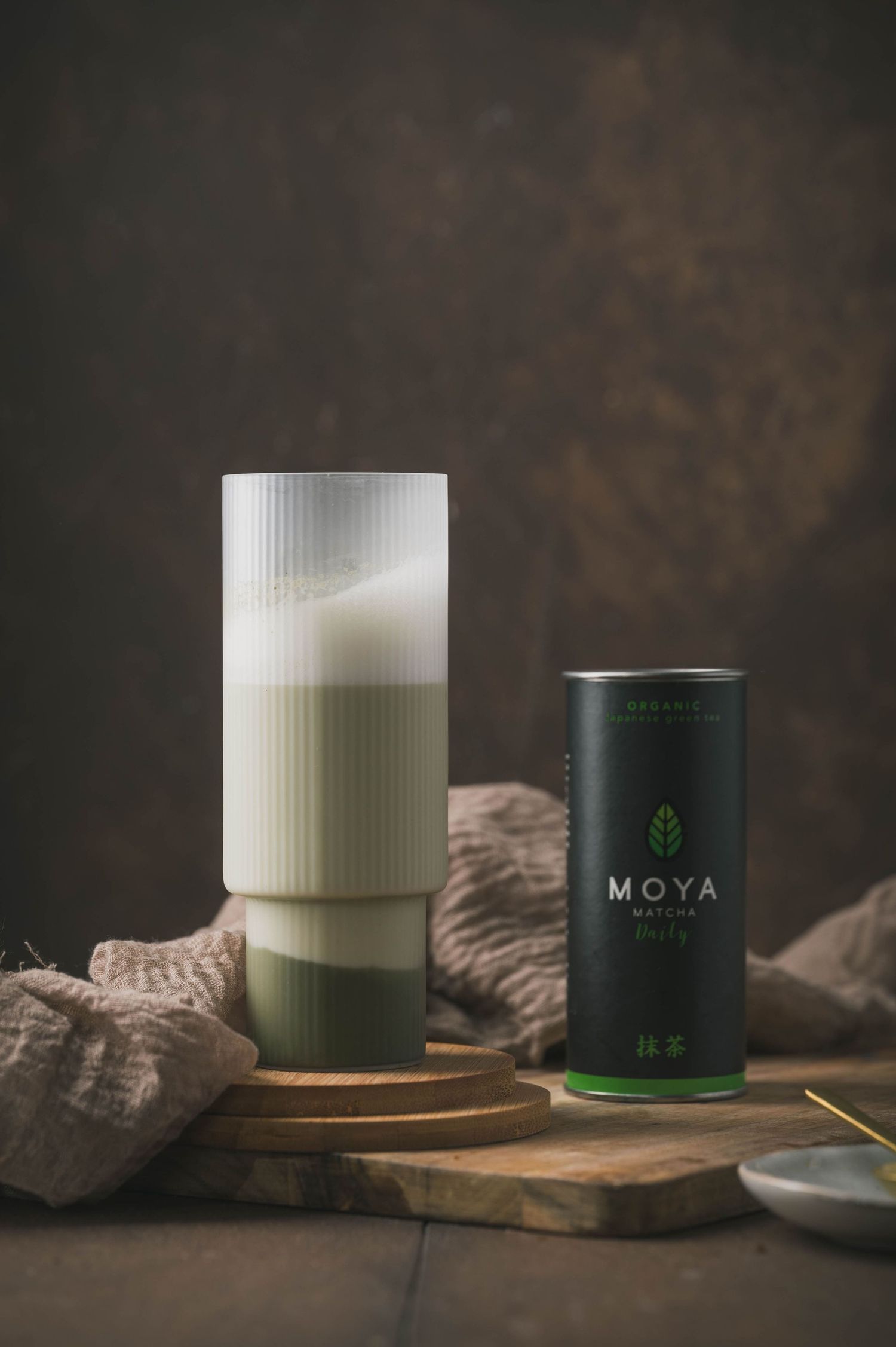 Matcha Latte - Mélanie Rousselle, photographe et vidéaste culinaire