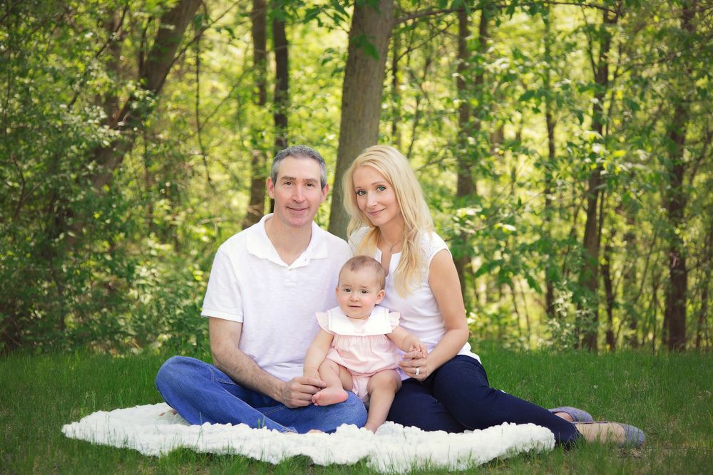 Family portrait photography session in Milford, Michigan by Metro Detroit photographer